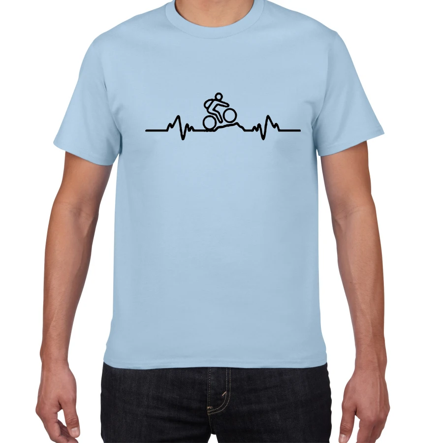 Kalnu Biker Sirdsdarbība funny t krekls vīriešiem Cikla Dzimšanas dienu Kokvilnas Sarkastiski streeetwear atdzist hip hop Tee kreklu homme harajuku