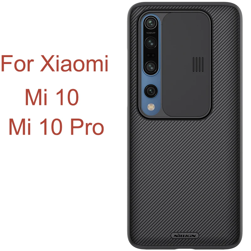 Kamera Aizsardzības Xiaomi Mi 10T luksusa Lietu Bīdiet Aizmugurējo Vāciņu, Anti-scratch, Lai Xiaomi Mi 10 / Mi10T / Mi 10T Pro 5G gadījumos