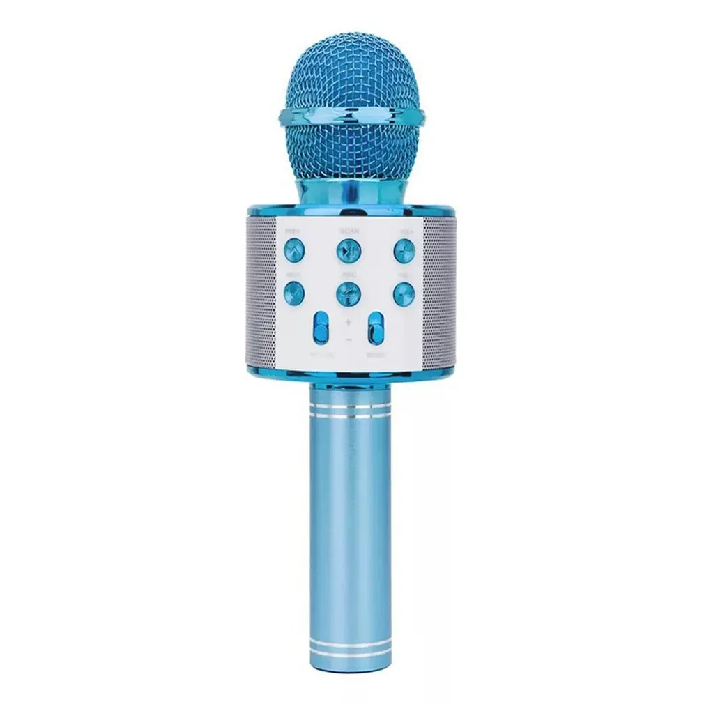 Karstā ！Bluetooth Karaoke Mikrofons Bezvadu Mikrofonu Profesionālās Runātāja Rokas Microfone Spēlētājs Dziedāšanas Diktofona Mic