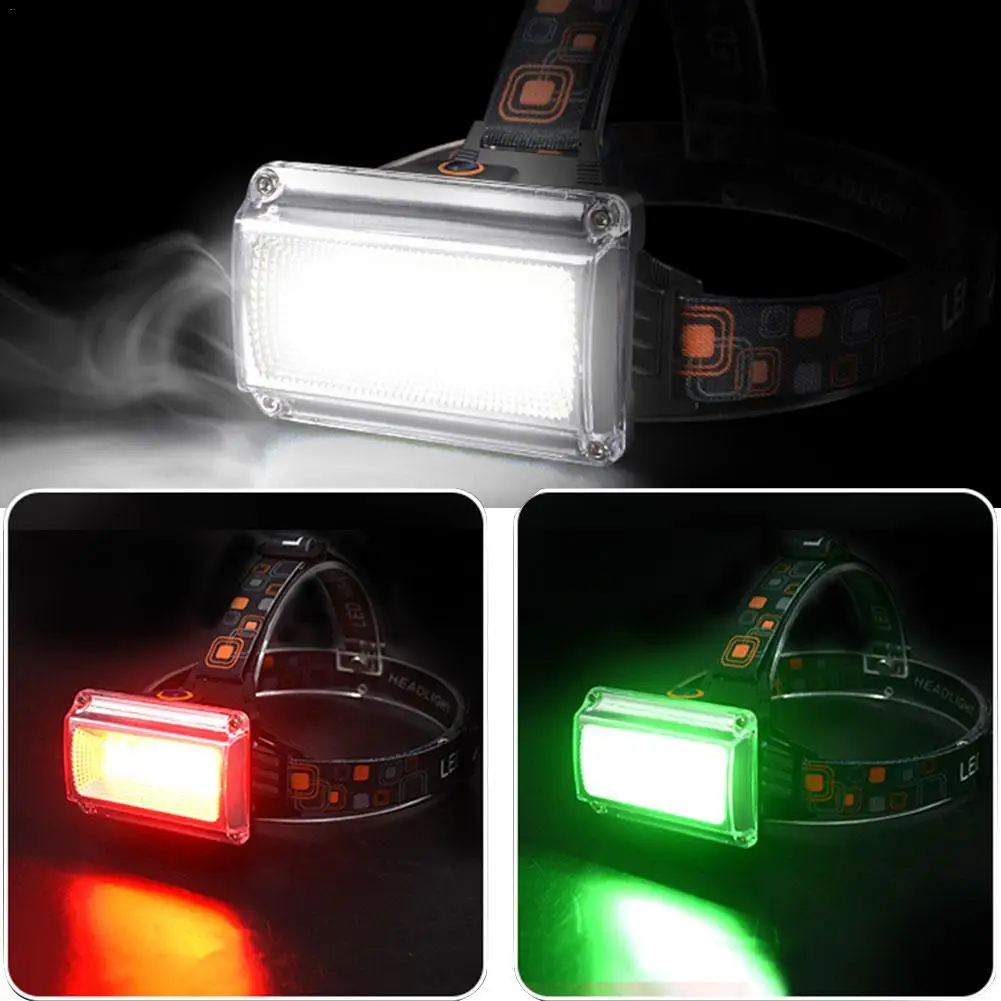 LED COB Lukturis Lukturīti, Augstu Spilgtumu Āra Valkā Lukturīti Nakts Apgaismojums