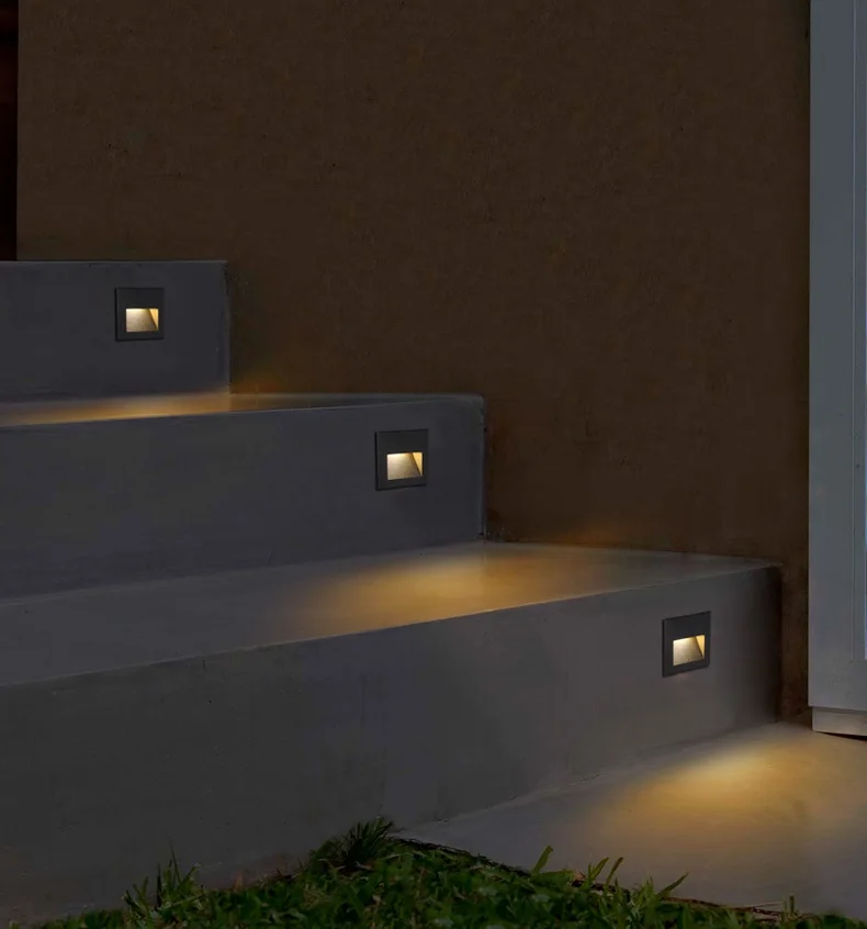 LED Klāja Solis Gaismas 15Leds IP65 Waterproof Pazemes Lampas Padziļinājumā Kāpņu Paitio Stāvā Dārza Ainavu Āra Sienas