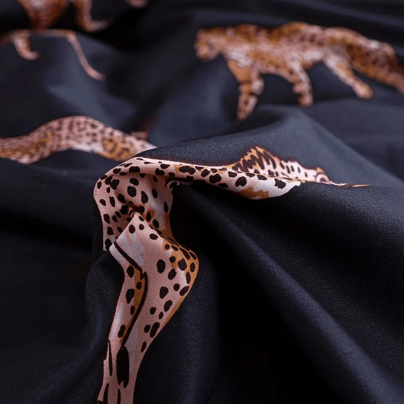 Leopard Mierinātājs, Gultas Komplekti Karalis Sega Sedz Luksusa Mūsdienu Spilvendrāna Gultas Komplekts Pieaugušo Dzīvnieku Kokvilnas Pāris Gultas Komplekts 200*200