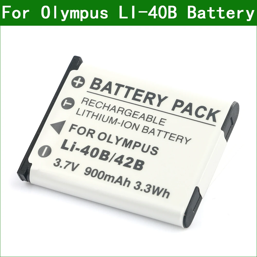 LI-40B, LI-42B Digitālo Kameru Baterijas + Lādētājs, par Olympus FE-360 FE-350 FE-330 FE-320 FE-300 FE-290 FE-280 FE-250 FE-240 FE-230