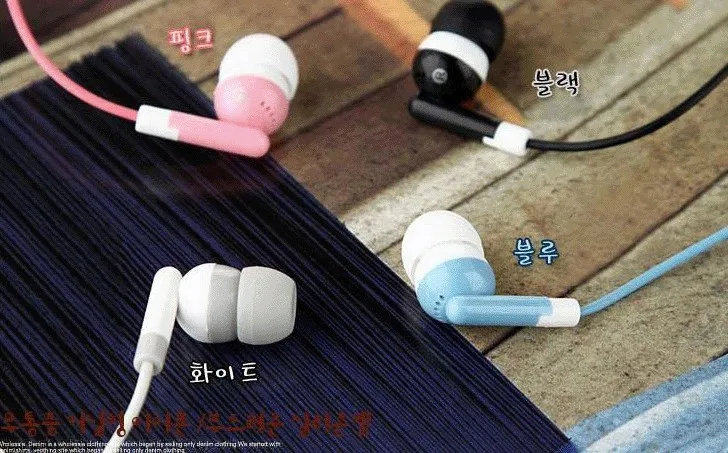 Līdz. jaunu 3.5 mm Stereo In ear austiņas tika izveidotas vienkārši izcilas austiņas austiņas ar multicolor par HTC, iPhone, Samsung 500pcs/daudz