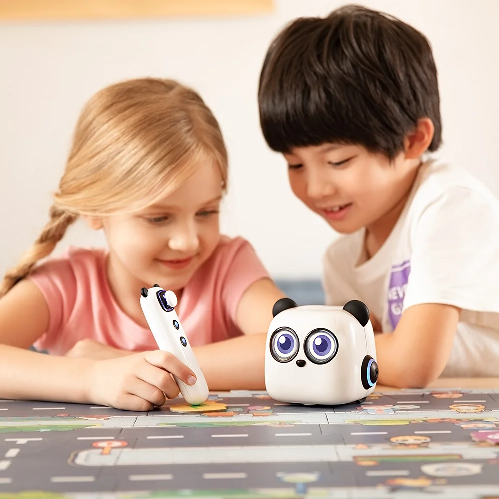 Makeblock mTiny Kodēšanas Robotu Komplektu, sākumā bērnu izglītības robots Gudrs Robots Rotaļlietu Bērniem Vecumā no 4+,