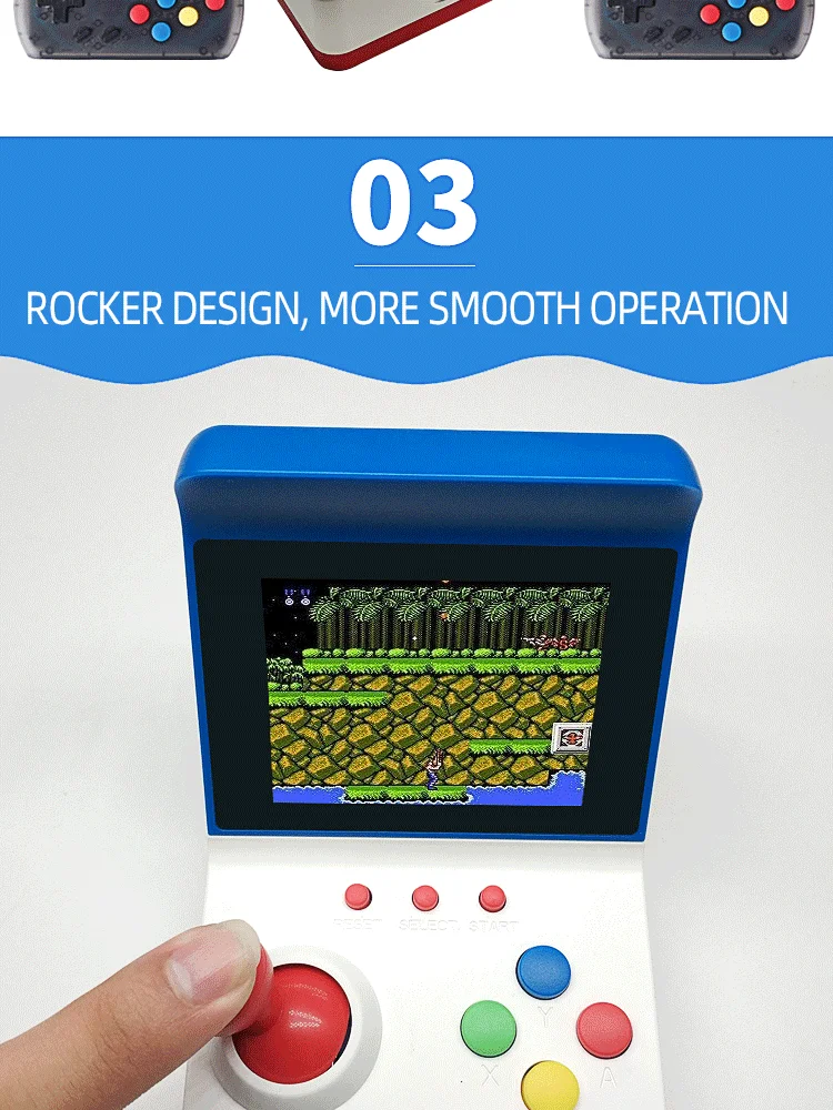 Mini spēle konsole rokas mini kursorsviru dubultā nostalgic vecmodīgs rokas spēļu konsole, mazās pārnēsājamās Super Mario
