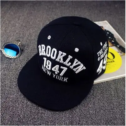 Modes 1947 Brooklyn Stila Snapback Beisbola cepure, Cepures Labas Kvalitātes Snapback Cap Ņujorkas Hip-hop Klp