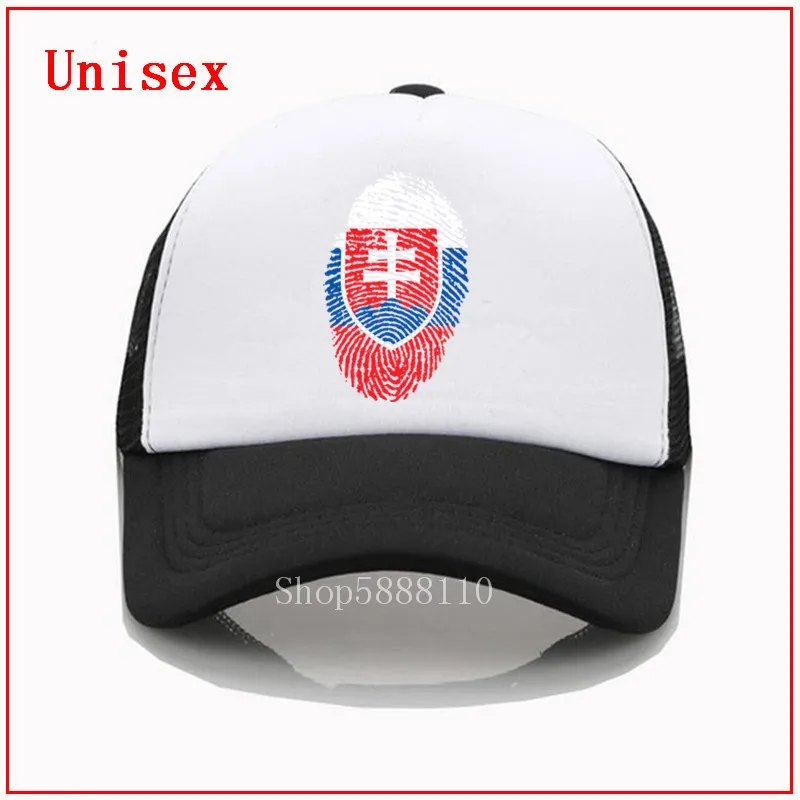 Modes Zīmolu jaunākās Slovākija Karoga pirkstu Nospiedumu drukāšanas klp vīriešu un sieviešu beisbola cepure āra saules cepure vasarā saules cepuri