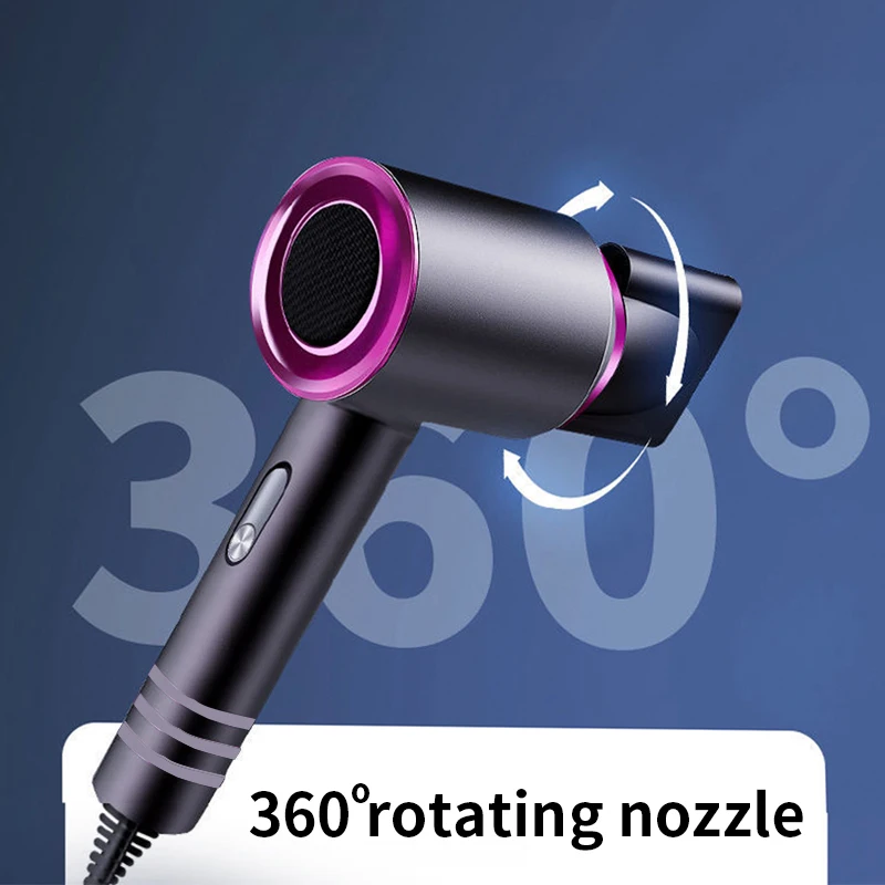 Negatīvo jonu matu fēns ātrs un stabils žāvēšanas mašīna 360 grādu sprauslu nemainīga temperatūra, matu fēnu, matu veidošanas rīks