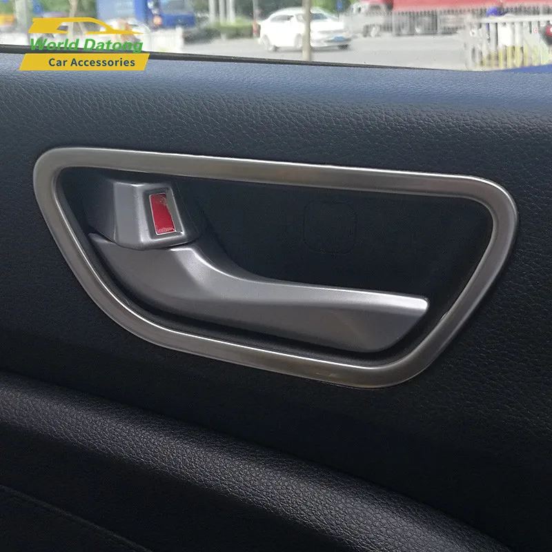 Par Hyundai Solaris Verna 2017 2018 Automašīnas salona Durvju Rokturi Trauka Vāciņu, Nerūsējoša Tērauda Apdare 4gab