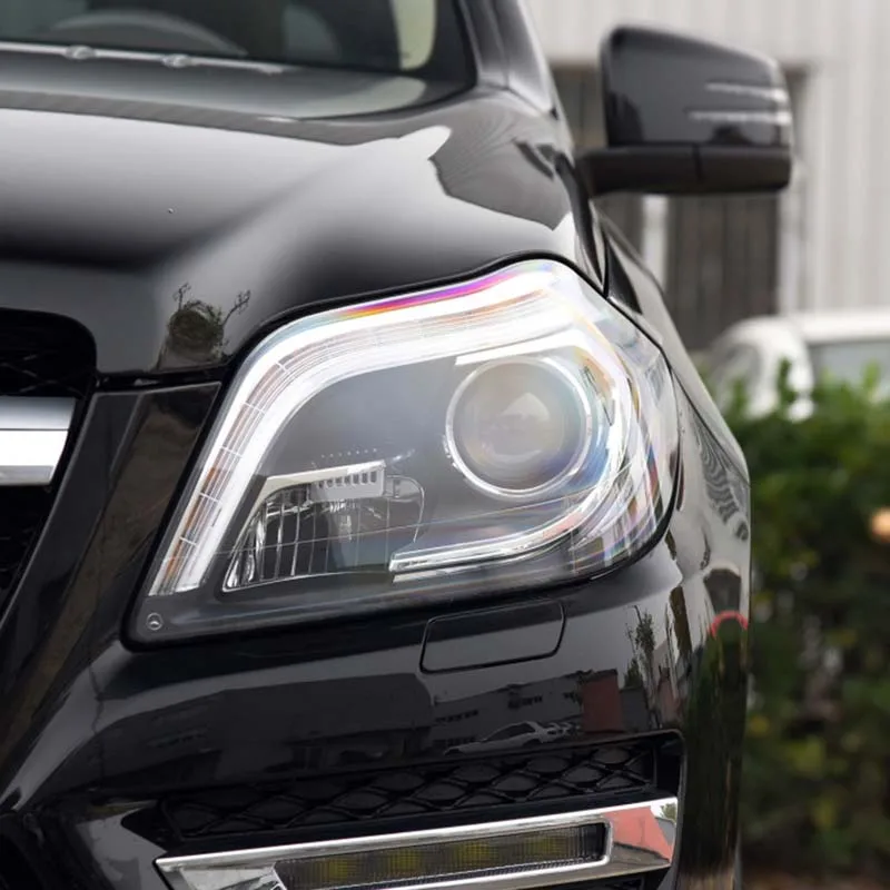 Par Mercedes Benz X166 2012-16 GL-Cl Auto Lukturu Skaidrs, Objektīva Vāciņu galvas gaismas lampas Abažūrs Shell
