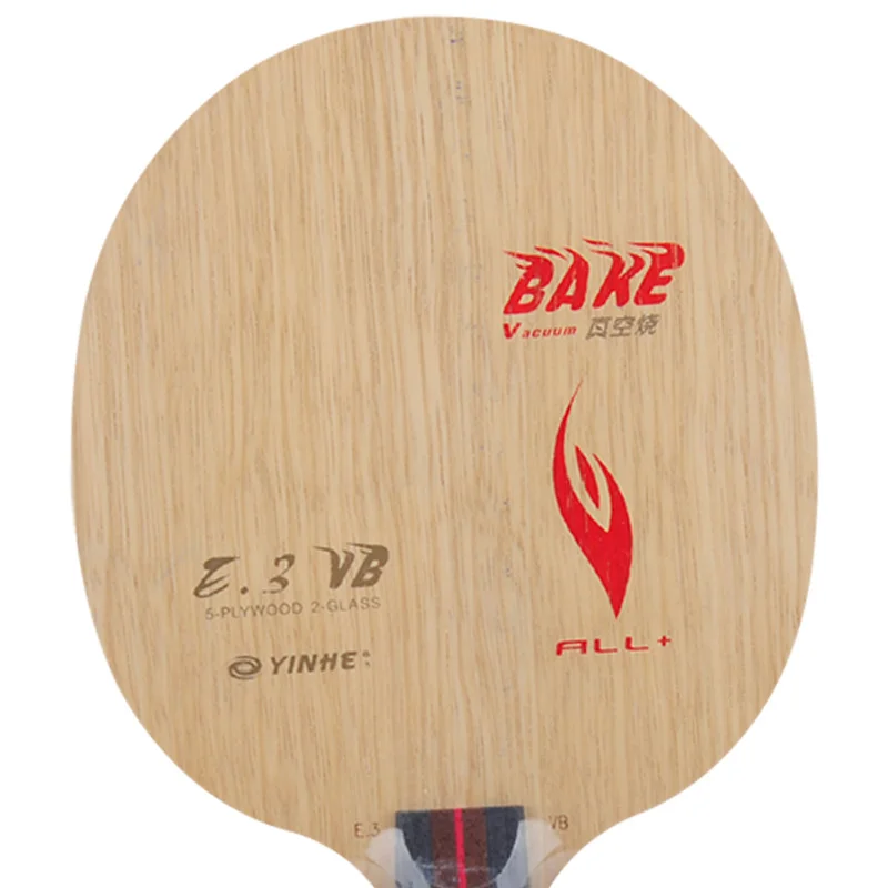 Patiesu Yinhe Galaxy E1 E3 VB Galda Teniss Asmens (5 koksnes + 2 Carbokev) Ping Pong Rakešu Bāze Raquete Raquete De Ping Pong