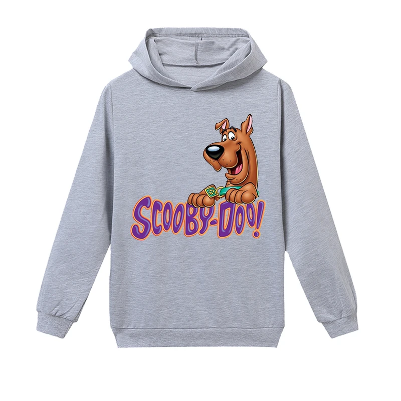 Pavasara Rudens Scooby Doo Noslēpums Mašīna, Zēns Hoodies Pusaudžu sporta Krekls Meitenēm Drēbes Bērniem ar garām Piedurknēm Bērniem sporta Krekli