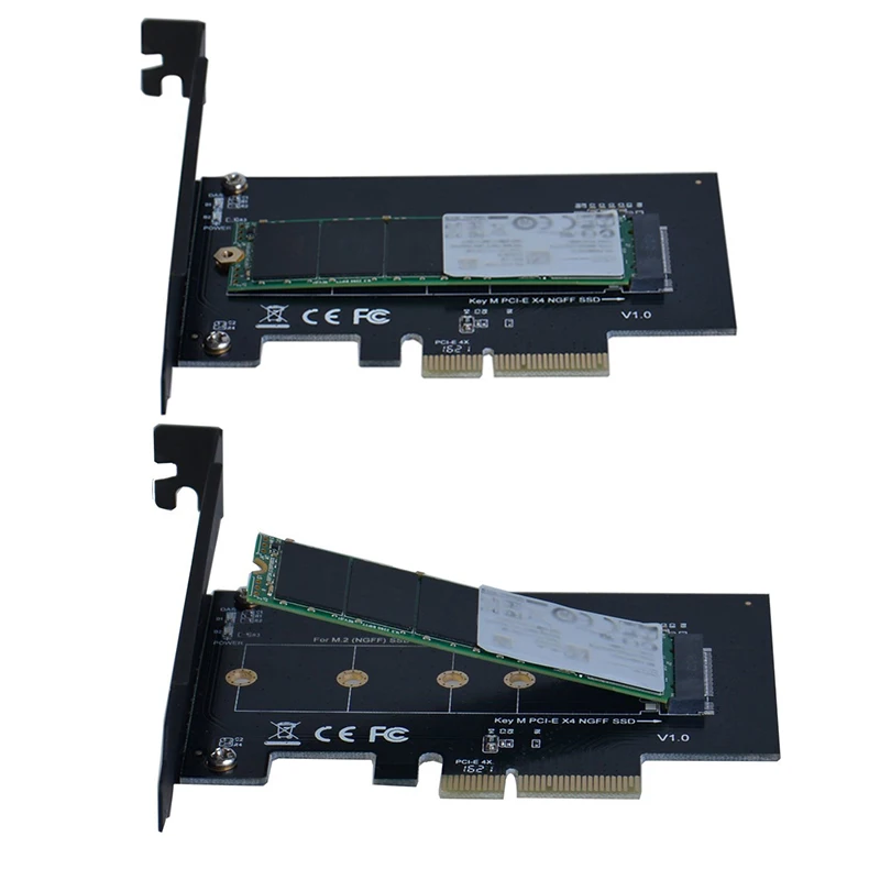 PCI-Express PCI-E 3.0 X4, lai M. 2 NGFF M Taustiņu Spēļu Pārveidotāju, Adapteri, izņemiet atmiņas Karti M2 Nvme PCIE SSD Stāvvadu Karti Darbvirsmas Atbalstu 2230 22