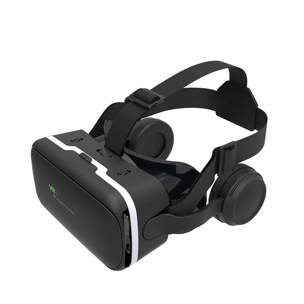 PINZHENG VR 3D Brilles, Austiņas Virtuālo Realitāti 3.5