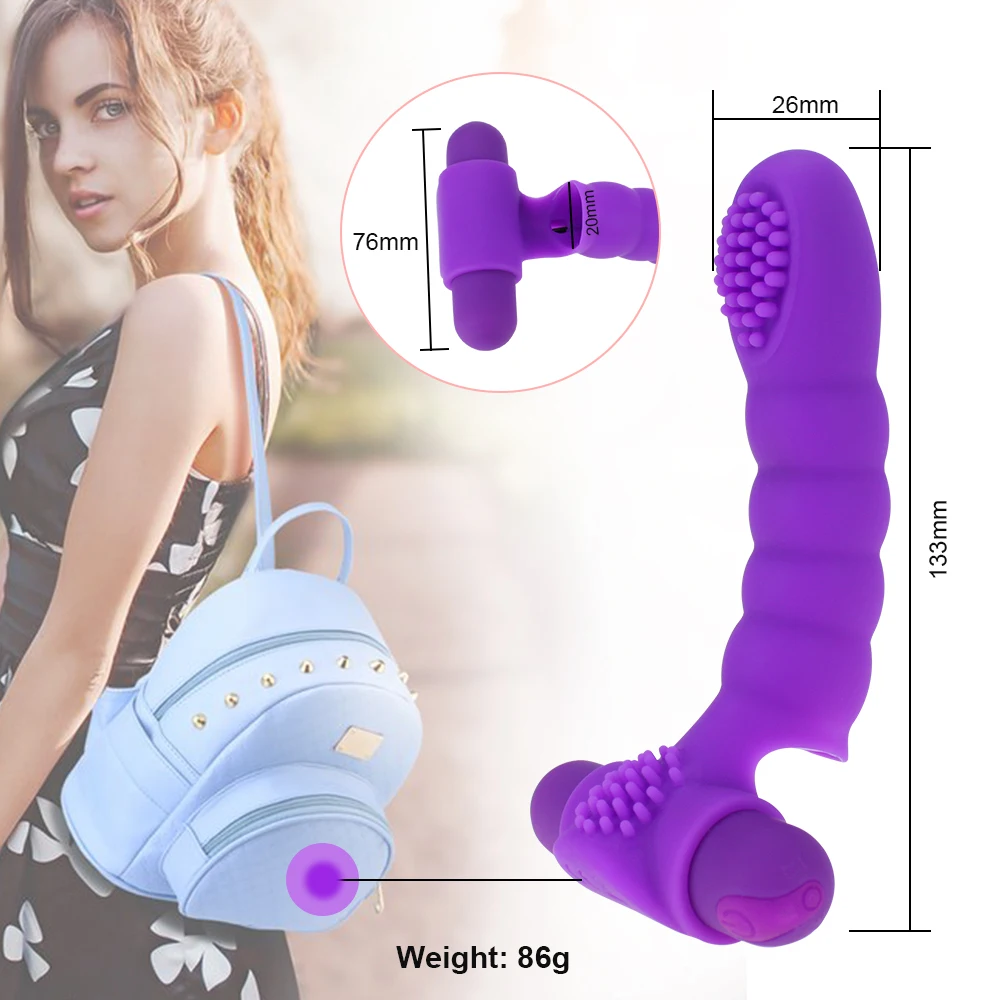 Pirkstu Uzmava Dildo Vibrators G Spot Masāža Clit Stimulēt Flirting Seksa Rotaļlietas Sievietēm Sieviešu Masturbator Pieaugušo Seksa Produkti