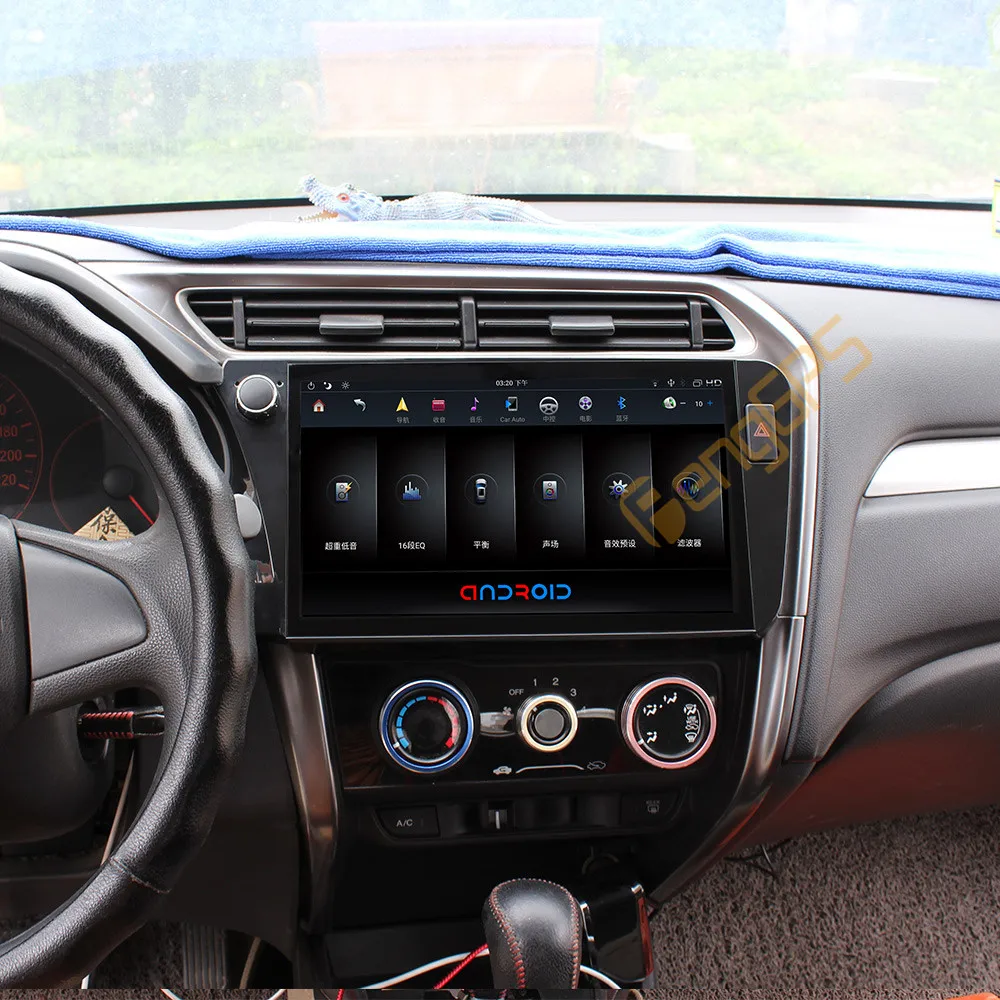 Priekš Honda City Android Radio. Gadam - 2019 Auto multimedia Player PX6 Stereo Audio GPS Navi Galvas vienības 11.8 collu NĒ 2 DIN DSP