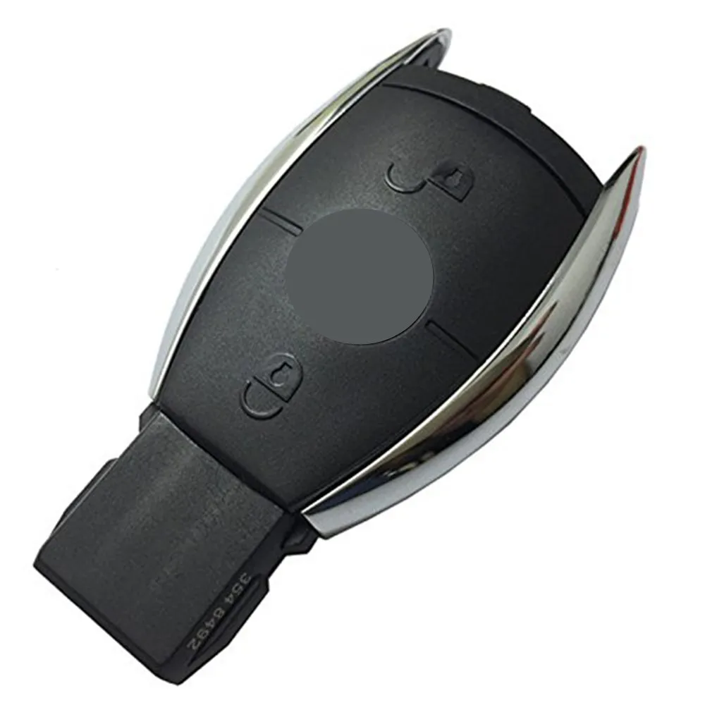 Rezerves atslēga gadījumā, mercedes benz, smart tālvadības pults taustiņu shell fob vāciņš 2 3 4 pogas ar logo