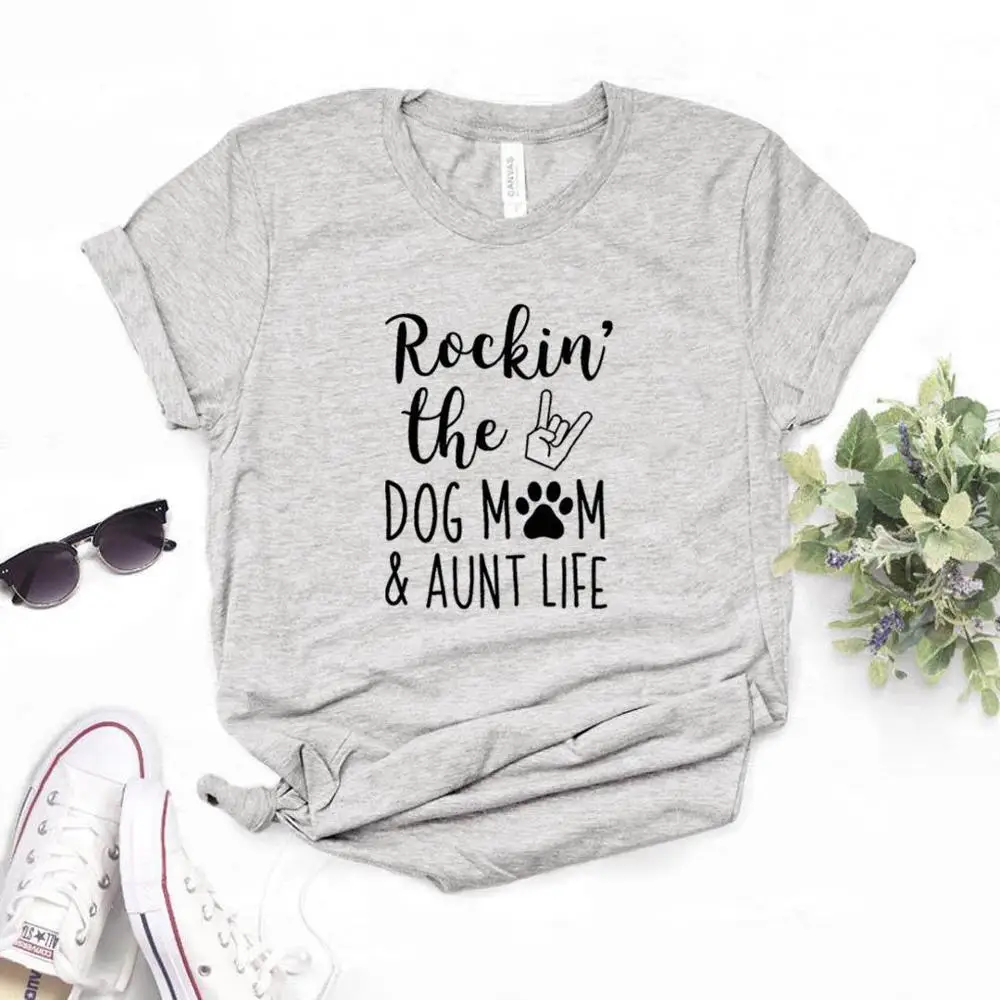 Rockin' Suns, bet Mamma un Tante Dzīves Drukāt Sieviešu t Kokvilnas Hipster Smieklīgi t-kreklu, Dāvanu Dāma Yong Meitene 6 Krāsu Top Tee ZY-563