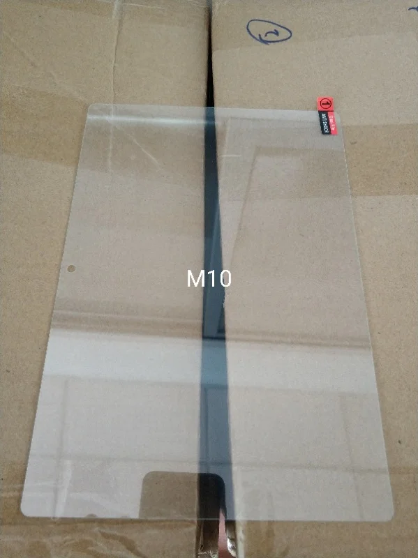 Rūdīta Stikla Lenovo CILNES M10 TB-X605F/TB-X505 10.1 Collu Planšetdatora Ekrāna Aizsargs, ar aizsargplēvi Augstas kvalitātes Rūdīta Filmu