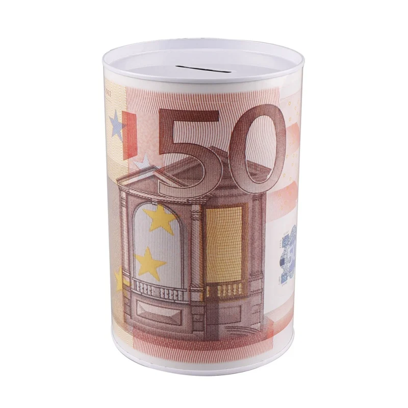 Sadzīves Skārda Cūciņa Banka Lielu Jaudu Spaarpot Eiro Dolārs Auto Modelis Cūciņa Banka Darbvirsmas Apdare Izlases Krāsa