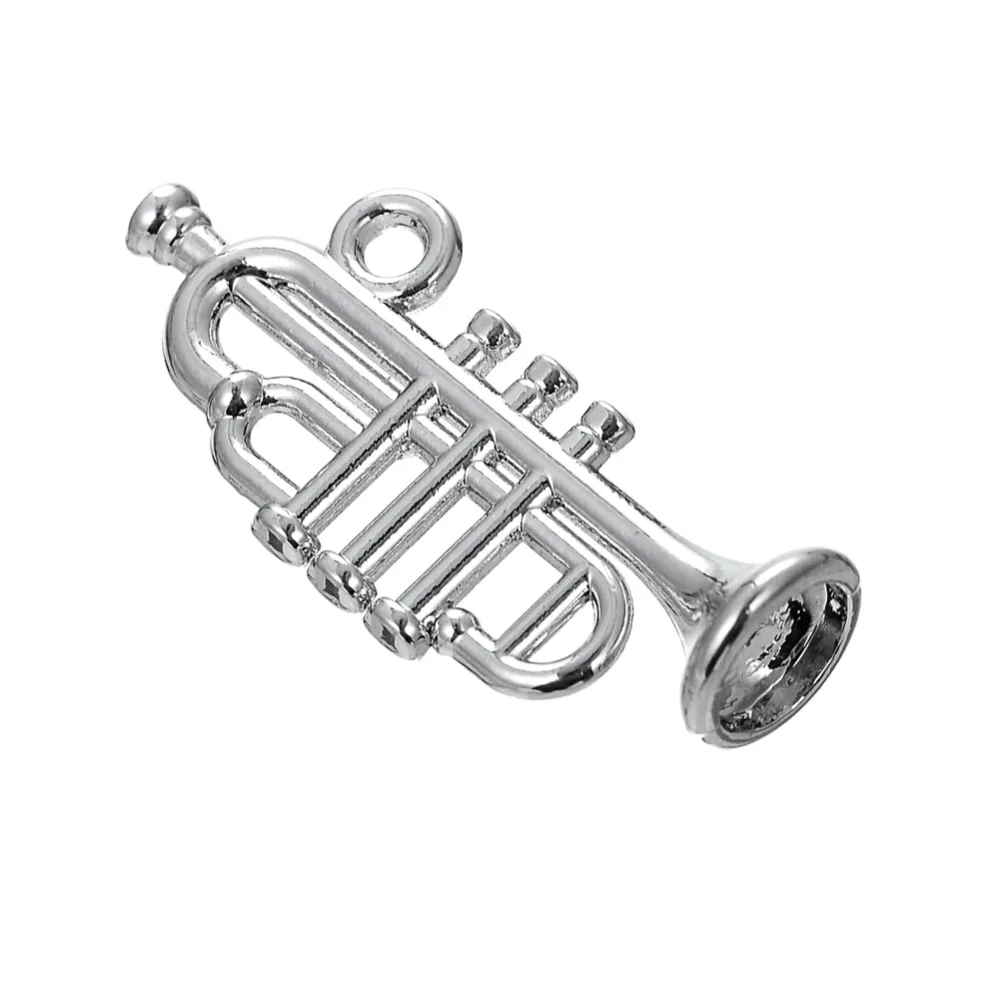 Skyrim Cinka Sakausējuma Mūzikas Instruments ir Trompete Piekariņi, Kuloni, Modes Rotaslietas Pieņemšanas Secinājumi DIY Piekariņi Roku darbs Dāvanas 10Pcs