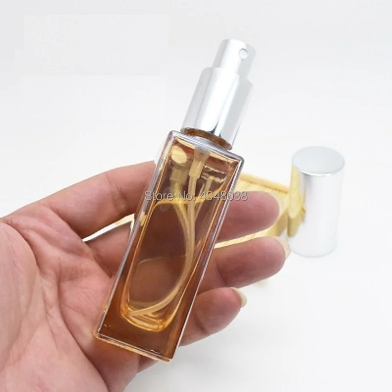 Smidzināšanas Pudele 10 ML Smaržas Pulverizators Kvadrātveida Stikla Parfum Smaržas Pudele Tukša Pudelīte Kosmētikas Uzpildāmas Smaržas 30ML Pudele 3ML