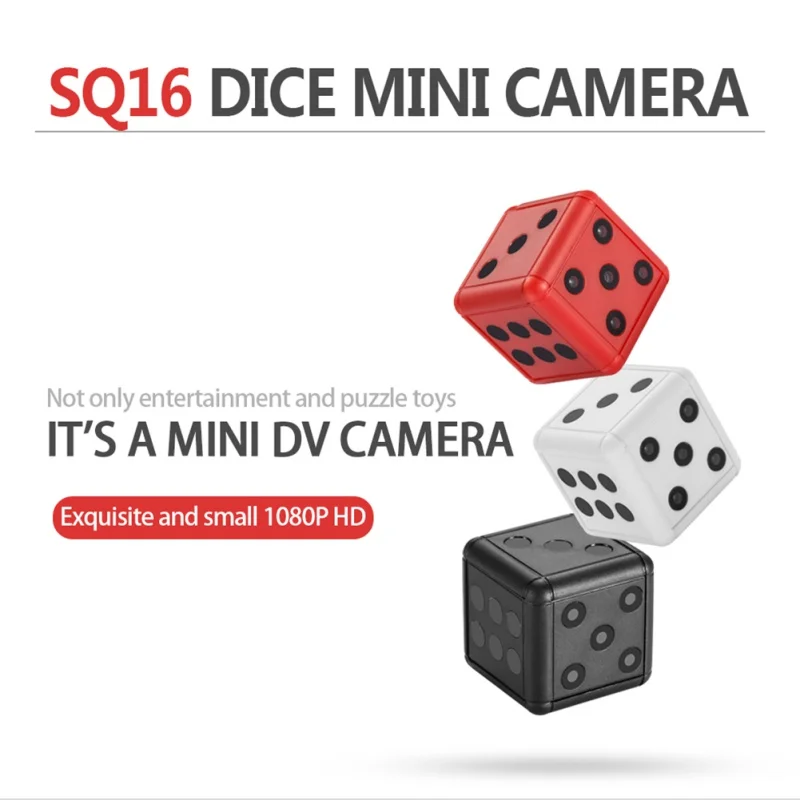 SQ16 Mini Kameras 1080P HD Mini Videokamera Mikro Kamera Nakts Redzamības Kustības detektors DVR Reģistratoru, Video, Balss ieraksts Cam