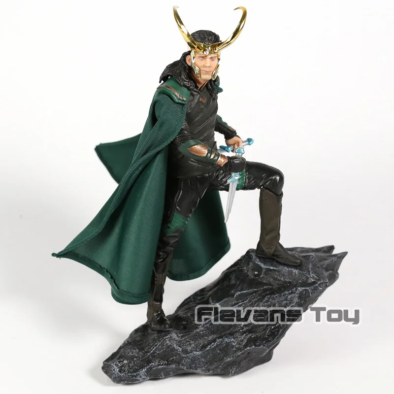 Super Varonis Filmas Thor Ragnarok The Avengers Loki Laufeyson Odinson 25cm Dzelzs Studios Attēls Statuetes Rotaļlietas