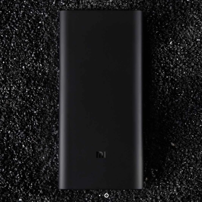Sākotnējā 2019 JAUNU Xiaomi Mi 20000mAh Power Bank 3 Pro/ 2C USB-C 45W Portatīvo Lādētāju Dual USB Powerbank par Klēpjdators, Viedtālrunis