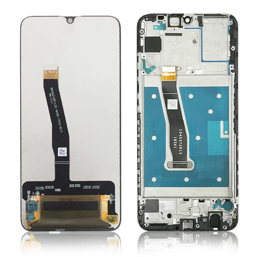 Sākotnējā Pārbaudīta LCD Huawei P Smart 2019 LCD Ar Rāmi LCD Ekrāns P Smart 2019 LCD Ekrāns POT-LX1 L21 LX3