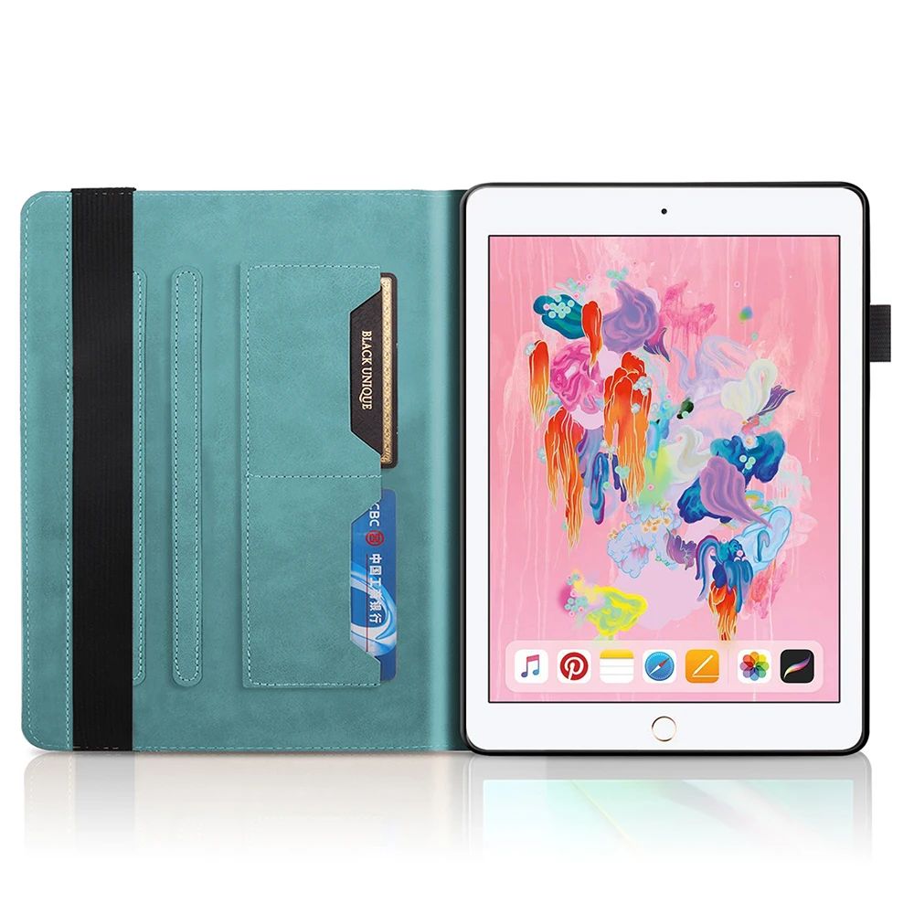 Tablet Case for APPle iPad 9.7 Gaisā 1 2 2017 2018 MIni 7.9 1 2 3 4 5 iPad10.2 2019 Gaisa 3 Pro 10.5 11 Collu 2020 2018 Lietu Vāku