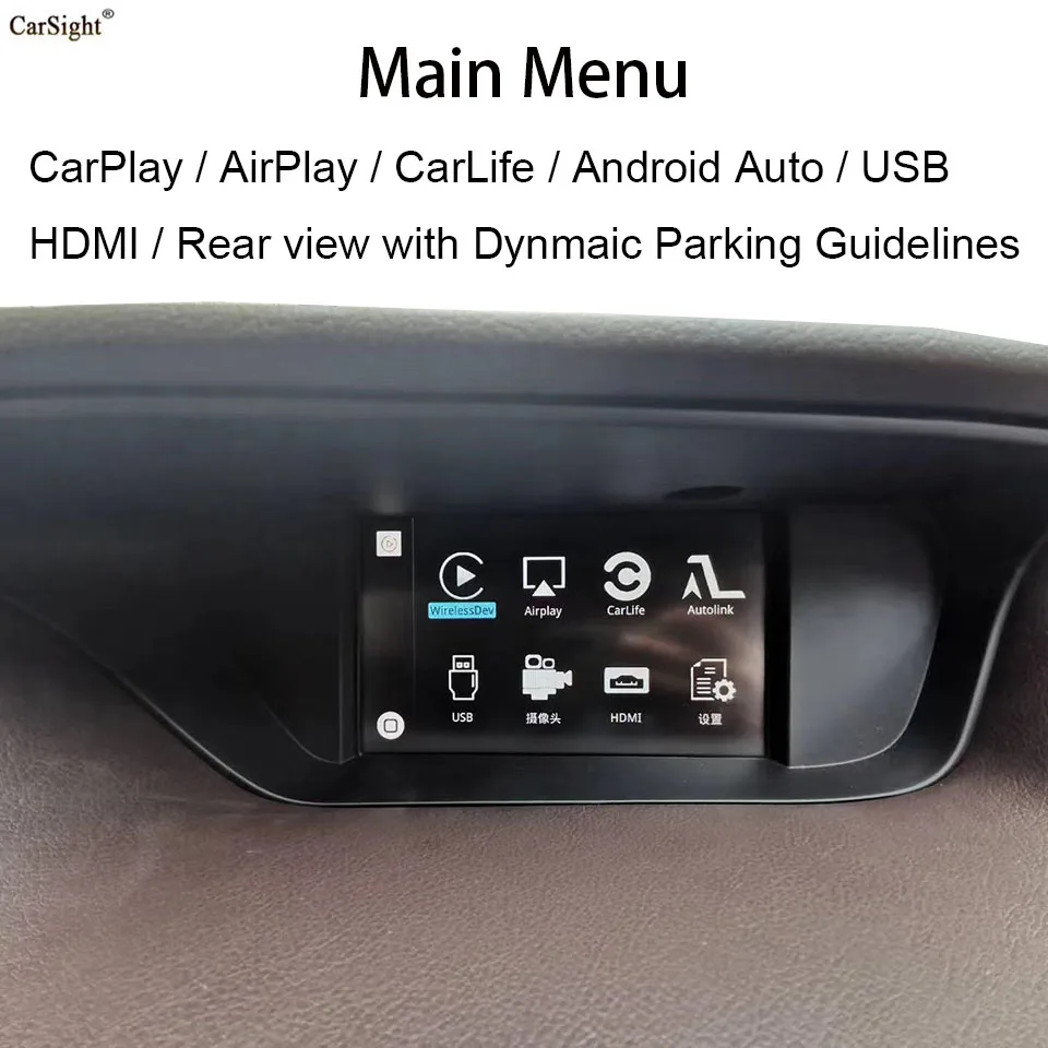 (Touch Pad Tipa ) Atbrīvo Jaunu Bezvadu Apple CarPlay par Lexus IS NX UX IR CT RX LC Atbalstu Android Auto WiFi iPhone App