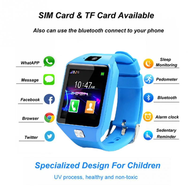 U9 Bērniem Smart atrašanās vietas Skatīties SIM Karti Smart Anti-zaudēja rokas Pulkstenis Bērniem, Bērnu Drošības Izsekošanas Smart rokas Pulkstenis(zils)