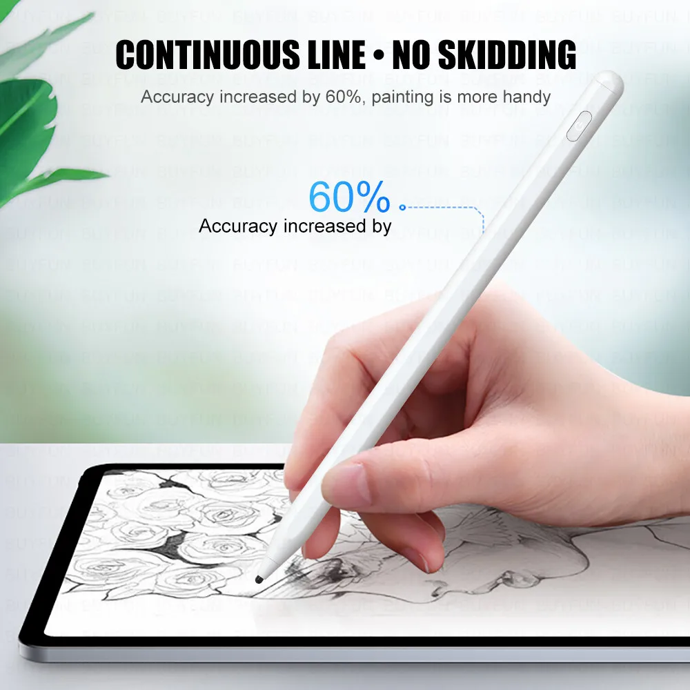 Universālais Magnētiskais Aktīvo Stylus Pen Tablet Zīmēšanas Capacitive Touch Ekrāns Pildspalva ipad ar IOS visus Android Tālrunis Smart Piederumi