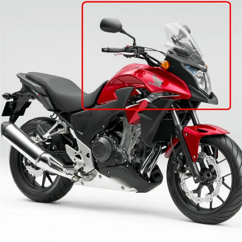 Universālā Spoguļi Motociklu Metāla un Plastmasas Apvalkiem Pielāgošanas Piederumi Honda CB400X CB400F CB500F CB500X Suzuki