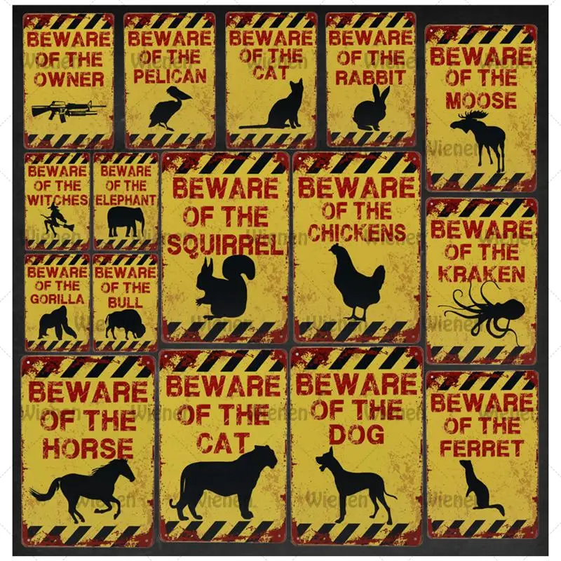 Uzmanieties No Suns Kaķi, Dzīvnieku Skārda Vintage Plāksne Plātnes Bārs Skārda Zīme, Sienas Dekori Medaļu Glezniecības Mākslas Dzelzs Plakātu Stickets 20x30cm