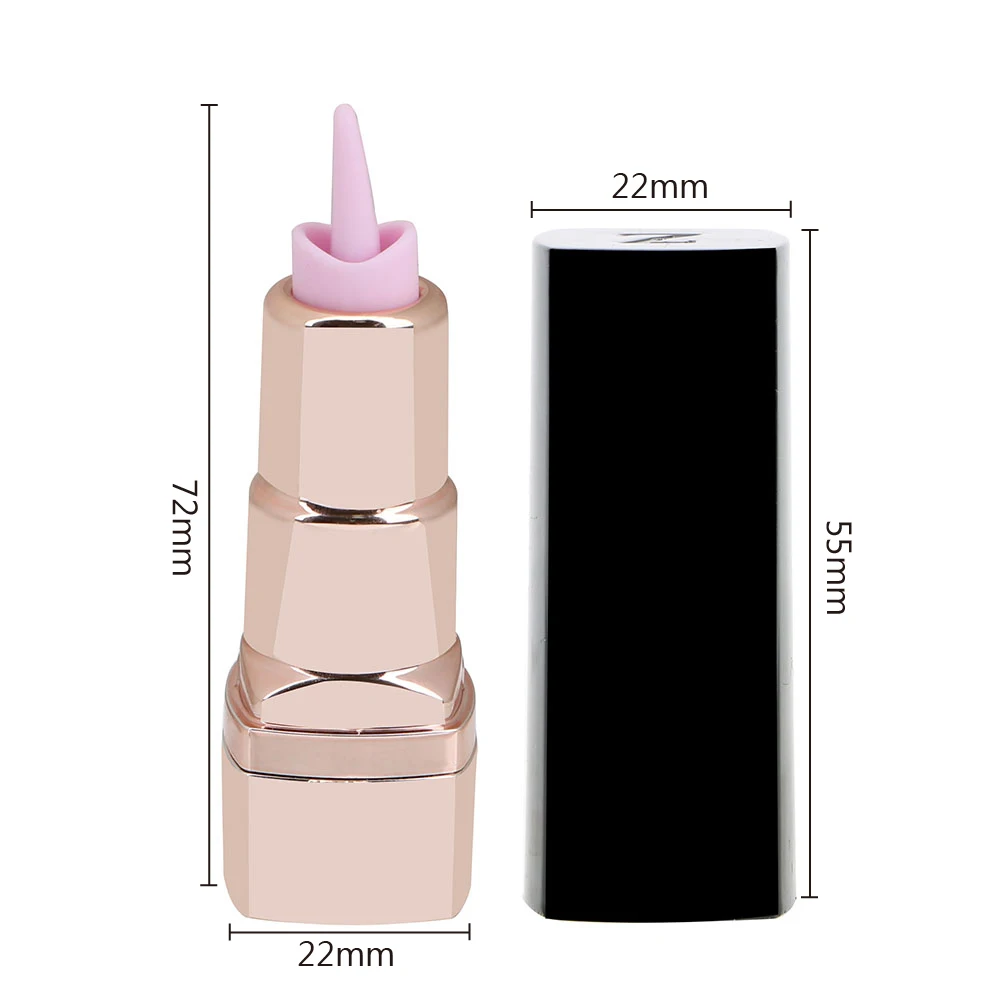 VATINE Lūpu krāsas Formas Vibrators G-spot Vibrators Silicone Clit Stimulators 10 Frekvences Bullet Mēles Laiza Stimulēt Vibrators