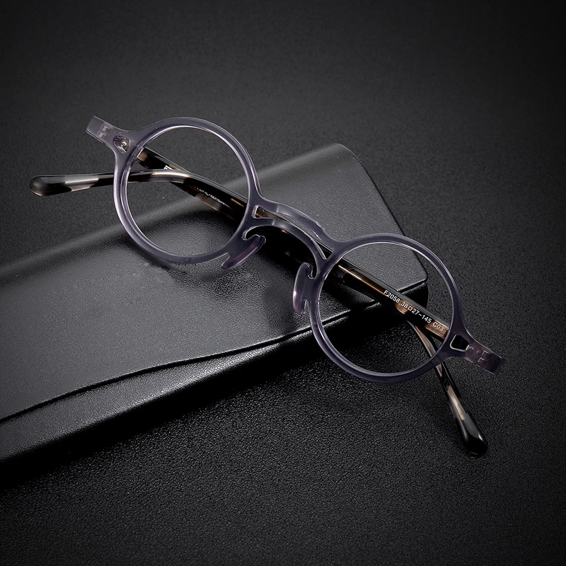 Vintage Maza Kaste Acetāts Brilles Rāmis Vīriešu Kārtas Luksusa Zīmolu Recepšu Tuvredzība, Optiskās Brilles Rāmis 