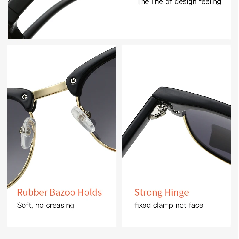 Vīriešu Brilles Sievietēm Polarizētās Saulesbrilles Vīriešu Modes UV400 Oculos Vintage Zīmolu, Dizaineru Sieviešu, Saules Brilles Vīrietis