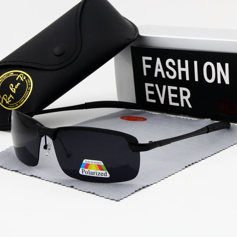 Zīmola Dizaina Polarizētās Saulesbrilles, Vīriešu Modes Krāsas Melnās Brilles Vīriešu Braukšanas Briļļu Aksesuāri, Mazā Sporta UV400