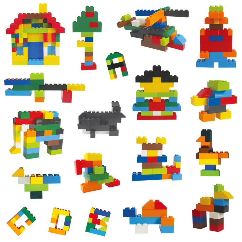 1000 Gabali Celtniecības Bloki Pilsētas DIY Radošo Ķieģeļi Taras Modelis Skaitļi Izglītības Bērniem, Rotaļlietas, Dāvanas Saderīgu