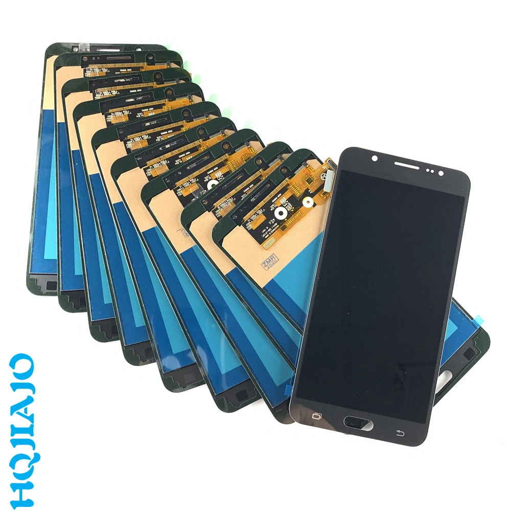 10PCS Incell Samsung J710 Pielāgot LCD Displejs, Touch Screen Digitizer Samsung Galaxy J7 2016 J710F J710M J710H Montāža