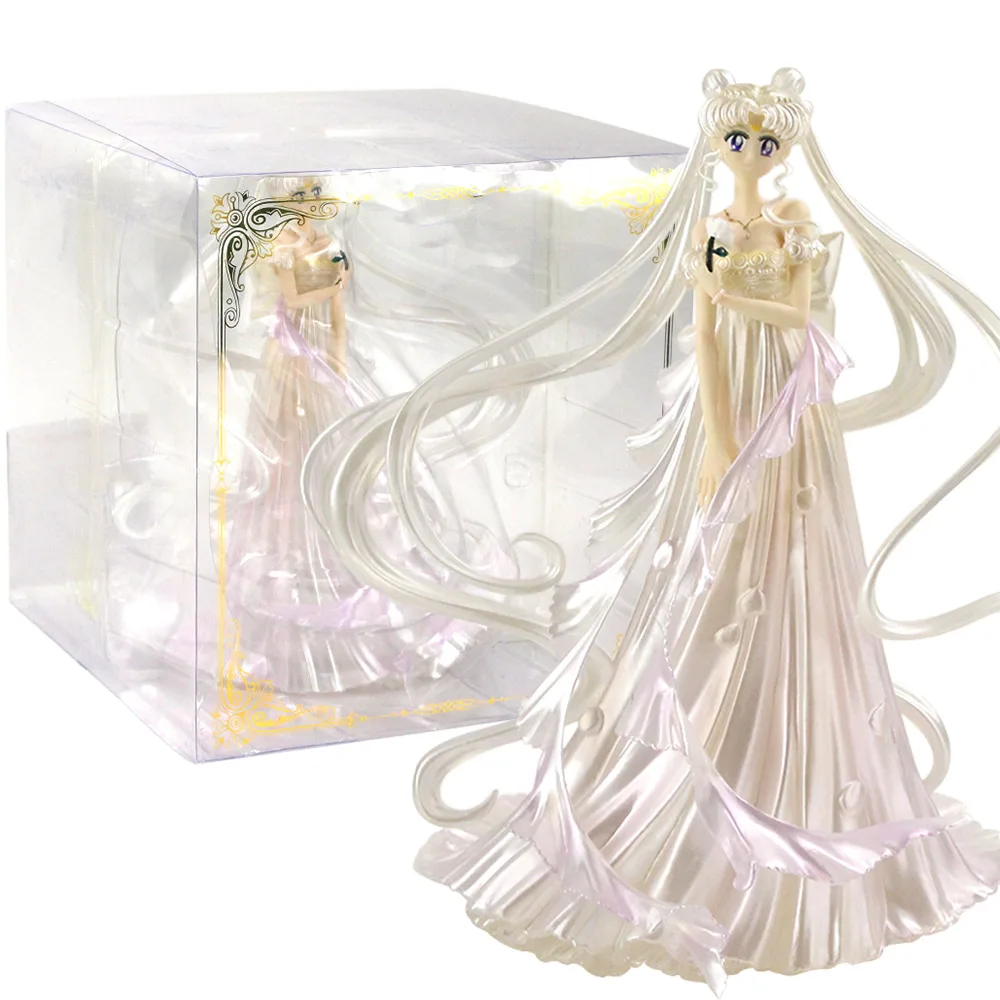 13-22 cm Sailor Moon Tsukino Mars Mercury Mizuno Kino Hino Rei Jupiters, Saturns Chibi Princese PVC Attēls Modelis Rotaļlietas Lelle