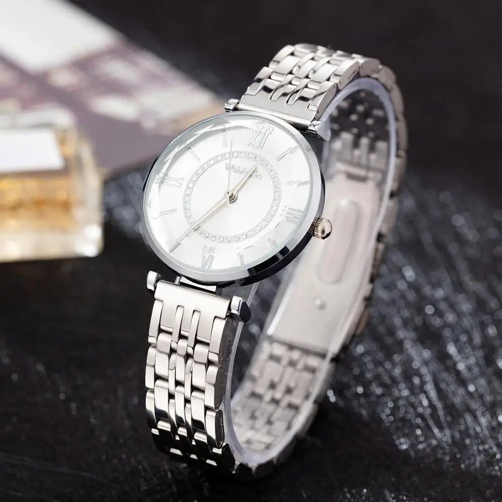 2019 jaunu skatīties sieviešu leģēta tērauda, vienkārši rokas pulksteņi мужские часы