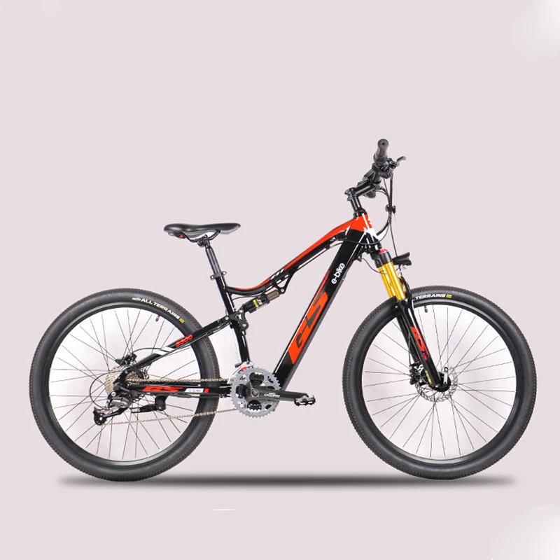 2020 27.5 cm elektriskā mīksta aste off-road bike 48V17AH slēptās litija bateriju elektriskais kalnu velosipēds gaisa triecienu 27 ātruma EMTB