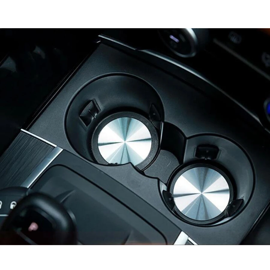 2gab/komplekts Automašīnas salona Ūdens Kausa Turētāja Pamatni, Apdares Vāka Dizains Par Jaguar XE XF XJL XFL F-Pace F Pace Auto Piederumi