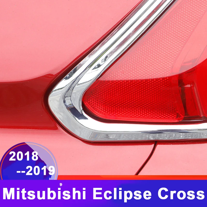 ABS Auto Aizmugures Gaismas Taillight Lampas Augšējā Plakstiņa Segtu Lentes Apdare Ielīmi, Mitsubishi Eclipse Krusta 2018 2019 Piederumi