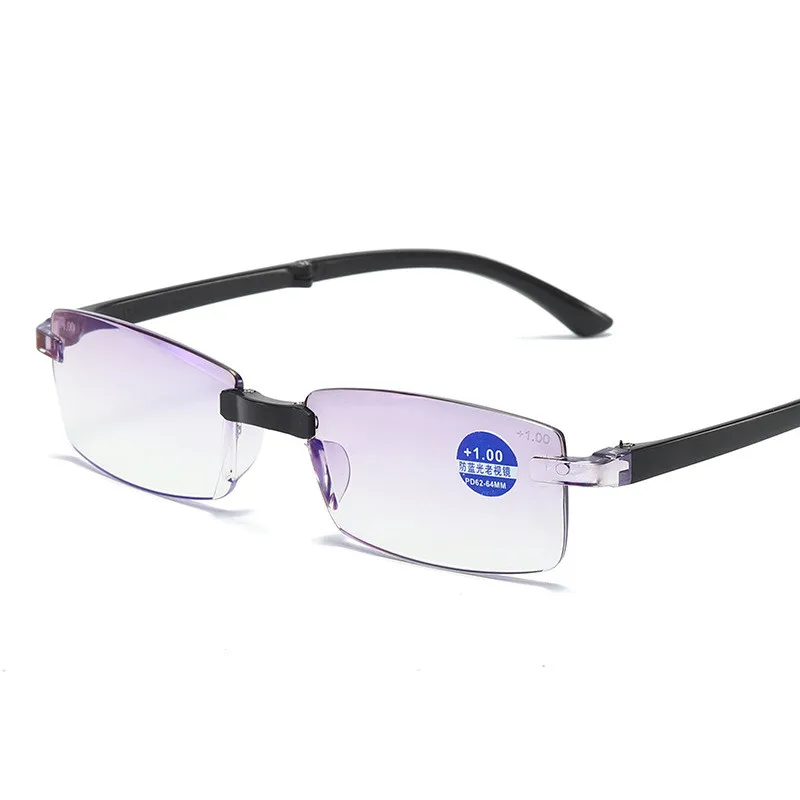 Ahora Locīšanas Lasīšanas Brilles Vīriešiem bez apmales Griešanas Lasīšanas Brilles Sievietēm TR90 Ultravieglajiem vecuma tālredzība Briļļu Dioptrijas +1.0 1.5 2.0