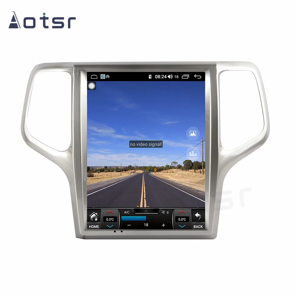 Android 9 Carplay Auto DVD atskaņotājs, GPS Navigācija, Jeep Grand Cherokee 2008+ Auto Auto Radio Stereo Multimediju Atskaņotājs, Galvas Vienības